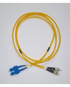 TX JUMPER DX FC/SC SM G657A1 UPC LSZH 2 MTS 3MM AMARILLO