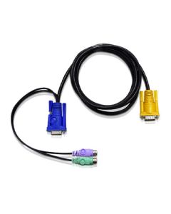 CABLE KVM SPHD/PS2 1.8 MTS