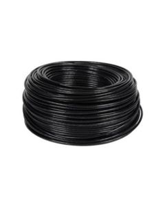 CABLE H07Z1-K LIBRE HALOGENO 1X6MM NEGRO 100 MTS NAC