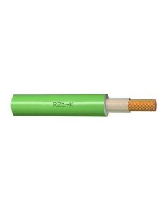 CABLE LIBRE HALOGENO RZ1-K 1X25MM VERDE