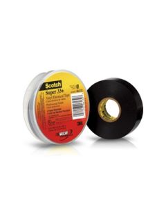 3M CINTA AISLADORA VINILICA SUPER 33+ X 20 MTS NEGRO