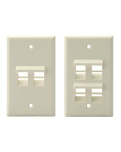 LV FACE PLATE ANGULADO DOBLE 41081-2WP