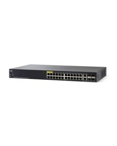 CIS SW SMB 26X10/100/1000+2 COMBO POE 195W SG350-28P