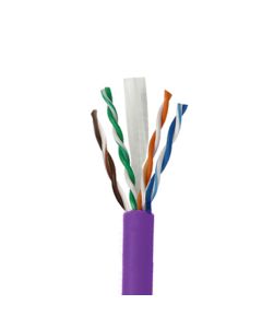 TX CABLE UTP CAT 6 LSZH-1 23 AWG VIOLETA 305 MTS