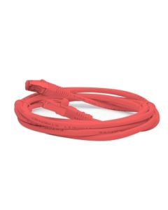 TX CORD CAT 6A S/FTP 0.5 MTS ROJO LSZH SLIMFLEX