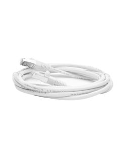 TX CORD CAT 6A S/FTP 1 MT BLANCO LSZH SLIMFLEX