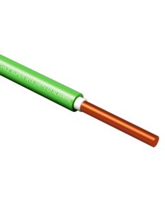 ALAMBRE H07V-U SUPER NYA 1X1.5MM VERDE 100 MTS