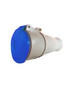 LX ENCHUFE INDUSTRIAL HEMBRA VOLANTE 2P+T 16A 220V IP44 AZUL