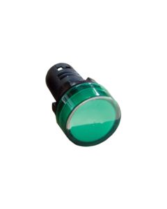 LX LUZ PILOTO LED 22MM VERDE 220VAC