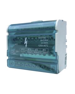 LX REPARTIDOR TETRAPOLAR 125 AMP. 15 CONEX. 3528415