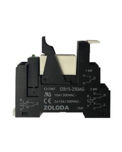 ZL RELE INTERFACE 15. 6MM 2 CONT. INV.BOB24 VCA 8A 221134