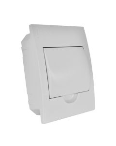 LX TABLERO EMBUTIDO PUERTA BLANCO LIBRE DE HALOGENOS 6 MODULOS IP41