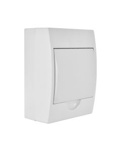 LX TABLERO SOBREPUESTO PUERTA BLANCO LIBRE DE HALOGENOS 6 MODULOS IP41