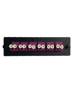 TX MINIPLACA EASYFIBER 6 GUIAS LC DUPLEX MM OM4 VIOLETA