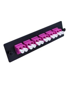 TX MINIPLACA EASYFIBER 6 GUIAS LC DUPLEX MM OM4 VIOLETA
