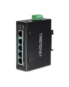 TN SWITCH IND POE+ RIEL DIN 5X10/100 TI-PE50