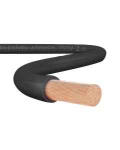 CABLE H07Z1-K LIBRE HALOGENO 1X1.5MM NEGRO 100 MTS IMP.