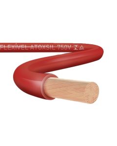 CABLE H07Z1-K LIBRE HALOGENO 1X4MM ROJO X 100 MTS IMP.