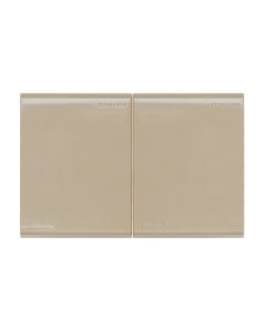 ST CONMUTADOR DOBLE 9/24 (9/12 Y/O 9/24) TECLON 1.5MM S22 BEIGE 222302