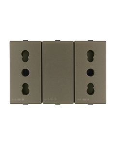 ST TOMA CORRIENTE DUPLEX 10/16A 250V 2P+T S44 ARENA 443513