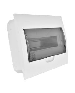 LX TABLERO EMBUTIDO 12 MODULOS PUERTA TRANSPARENTE L/HALOGENOS IP41