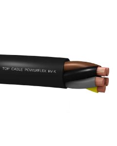 CABLE POWERFLEX RV-K 3X1.5MM 0.6/1KV NEGRO ROLLO 100 MTS