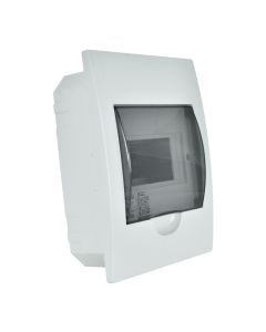 LX TABLERO EMBUTIDO 6 MODULOS PUERTA TRANSPARENTE L/HALOGENOS IP41