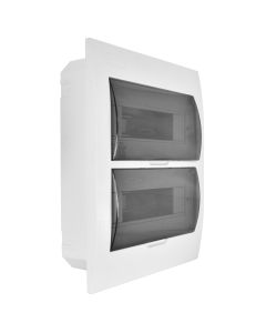 LX TABLERO EMBUTIDO 24 MODULOS PUERTA TRANSPARENTE L/HALOGENOS IP41