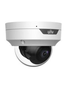 UNV CAMARA IP DOMO 4MP IR40 LVM MIC IK10 IPC3534LB-ADZK-G