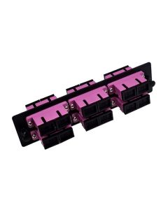 TX MINIPLACA EASYFIBER 6 GUIAS SC DUPLEX MM OM4 VIOLETA