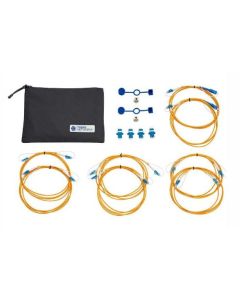 TD KIT DE CABLE Y ADAPTADOR LC SM 9/125µM PARA FIBERTEK III/IV R164062