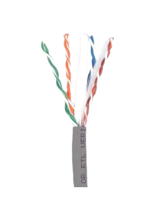 LV CABLE UTP CAT 6 LSZH 23 AWG GRIS 305 MTS 161-UTP6Z-MSB