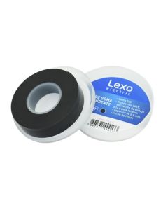 LX CINTA GOMA AUTOFUNDENTE 10KA 19MM X 5 MTS NEGRO