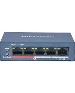 HIK SWITCH 4X10/100 + 1XUPLINK POE 35W DS-3E0105P-E/M(B)