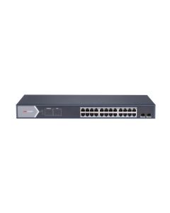 HIK SW 24P RACK SMART 24XPOE+(GE) 2XSFP(GE) 370W DS-3E1526P-SI(O-STD)