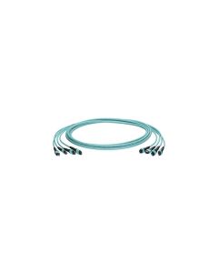 LV TRONCAL 12F MM OM3 MTP/MTP PLRD B 15 MTS AQUA FT-EZ012LL015009B09BY-NNBS