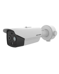 HIK CAMARA IP BALA 4MP IR30 DUAL TERMAL-OPTICA IK10 COLOR IA ALARM 256X192 DS-2TD2628T-3/QA