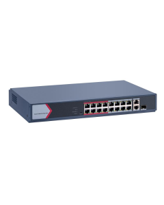 HIK SWITCH 16X10/100 + 2XUPLINK + 1XSFP POE 130W DS-3E1318P-EI/M(O-STD)