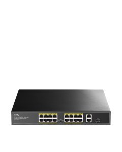 CD SW 16P RACK NG 16XPOE+(FE) 2XRJ45(GE) 1XSFP(GE) 200W FS1018PS1
