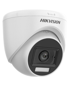 HIK CAMARA ANALOGO DOMO 5MP IR20 MIC AUDIO SIRENA DS-2CE76K0T-LPFS(2.8MM)(O-STD)