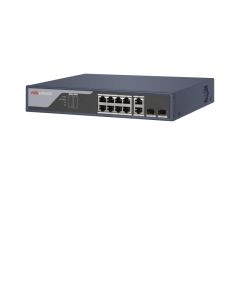 HIK SW 8P RACK SMART 8XPOE+(GE) 2XCOMBO(GE) 125W DS-3E1310P-SI(O-STD)V2