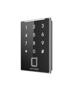 HIK LECTORA BIOMETRICA MIFARE CON TECLADOY BLUETOOTH RS-485 IP65 DS-K1109DKFB
