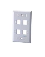 TX FACE PLATE CUADRUPLE
