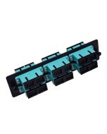 TX MINIPLACA EASYFIBER 6 GUIAS SC DUPLEX MM OM3/OM4 AQUA