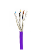 LV CABLE U/FTP CAT 6A LSZH 23 AWG VIOLETA 500 MTS AC6U/FTP-HF1-ECA-500VT