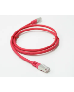 TX CORD CAT 6A S/FTP 2 MTS ROJO LSZH SLIMFLEX